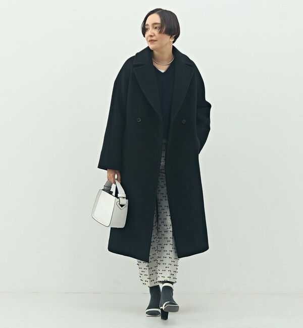 NOLLEY'S「《セットアップ対応》ウォッシャブルリボンジャガードタックテーパードパンツ」|その他|