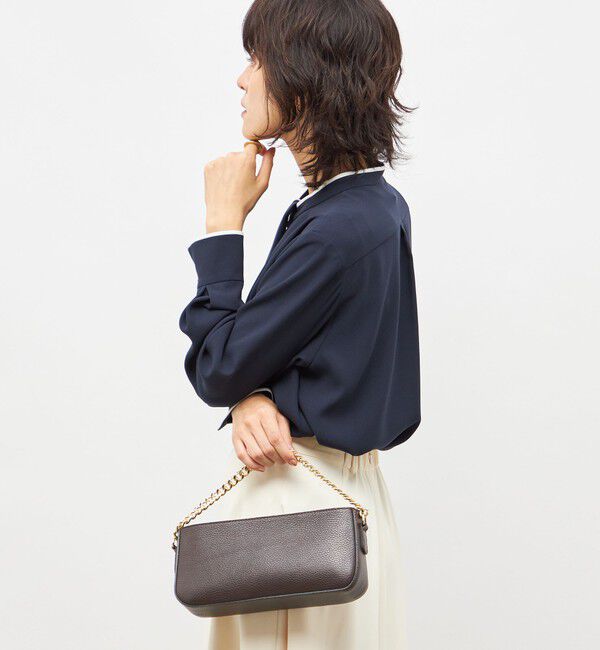 NOLLEY'S「ウォッシャブルストレッチジョーゼットボウタイ風ブラウス」|シャツ・ブラウス|