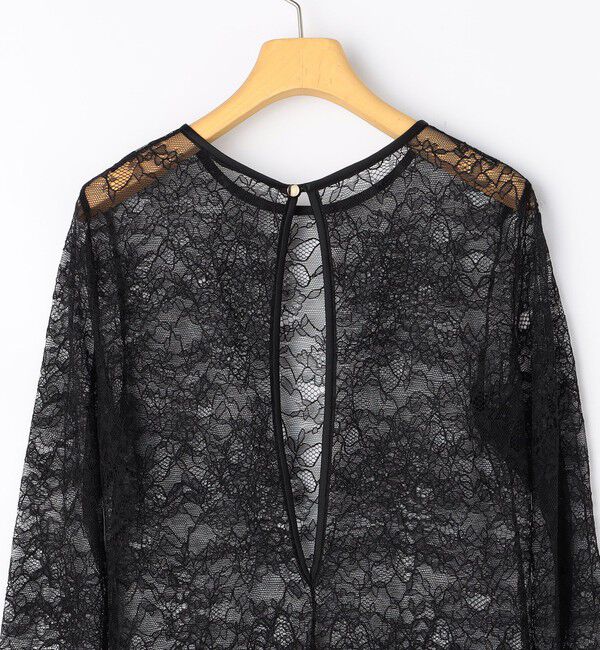 NOLLEY'S sophi「ウォッシャブルラッセルレースＴブラウス」|シャツ・ブラウス|