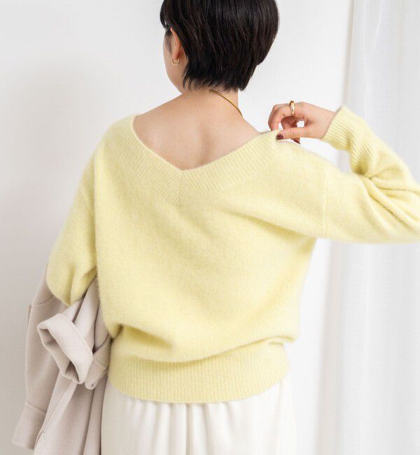 NOLLEY'S sophi「ヘアリー2WAYプルオーバーニット」|ニット・セーター|