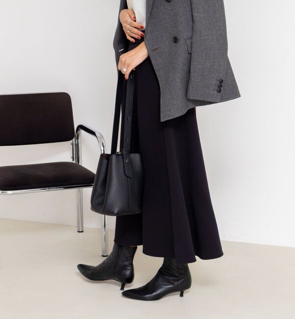 NOLLEY'S sophi「《セットアップ対応》ウォッシャブルダンボールフレアスカート」|フレア|