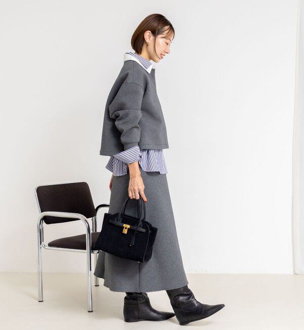 NOLLEY'S sophi「《セットアップ対応》ウォッシャブルダンボールフレアスカート」|フレア|