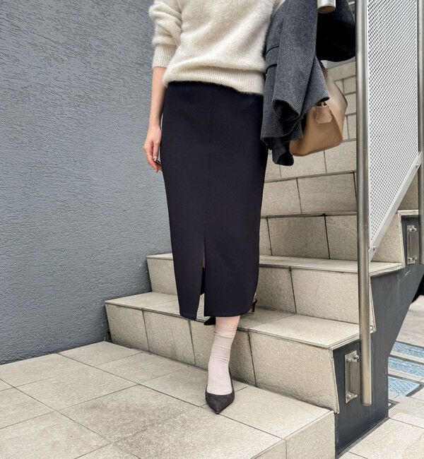 NOLLEY'S sophi「《セットアップ対応》ウォッシャブルダンボール2WAYタイトスカート」|タイト|