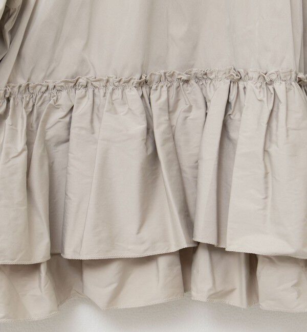 NOLLEY'S「【MARILYN MOON/マリリーンムーン】スパイラルタフタラッフルブルゾン」|ブルゾン・スタジャン|