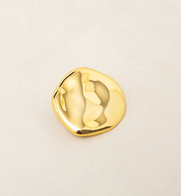 NOLLEY'S「ブローチ付きAラインノーカラーコート」|ノーカラーコート|