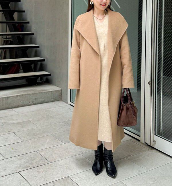 NOLLEY'S sophi「◇【WEB限定】ウォッシャブルラメ総針Vネックコクーンワンピース」|ワンピース|