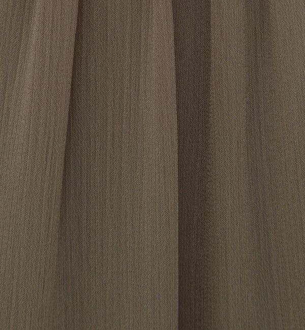 NOLLEY'S「ウォッシャブル楊柳ギャザーブラウス」|シャツ・ブラウス|