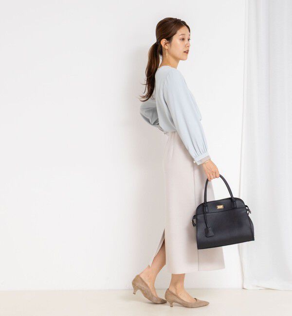 NOLLEY'S「【一部WEB限定カラー＆サイズ】ウォッシャブルＷジャージタイトスカート」|タイト|