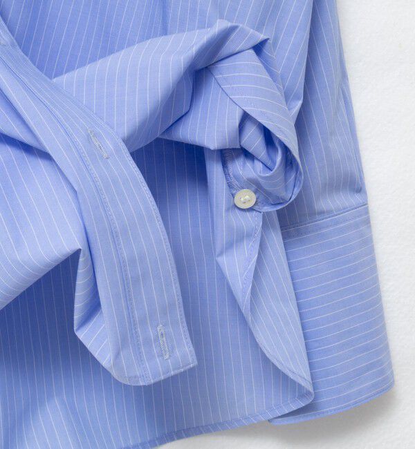 NOLLEY'S sophi「ウォッシャブルタイプライターVネック2WAYシャツ」|シャツ・ブラウス|