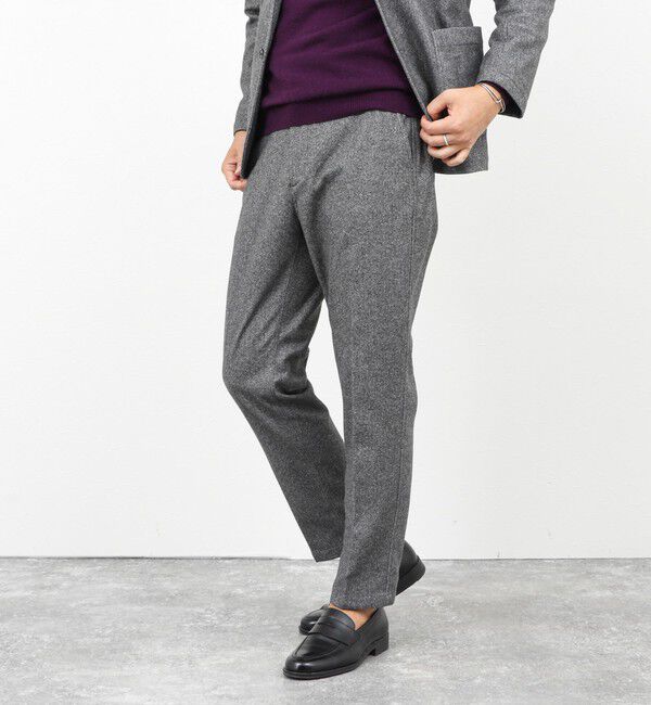 NOLLEY'S goodman「《セットアップ対応》【Active Jersey】ホームスパン ストレッチイージーPT 25AW」|チノ|