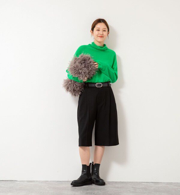 Rie Miller「ウォッシャブル2タックハーフパンツ」|その他|