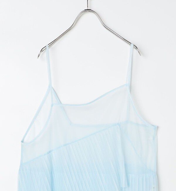 Rie Miller「ウォッシャブルチュールキャミワンピース」|ワンピース|