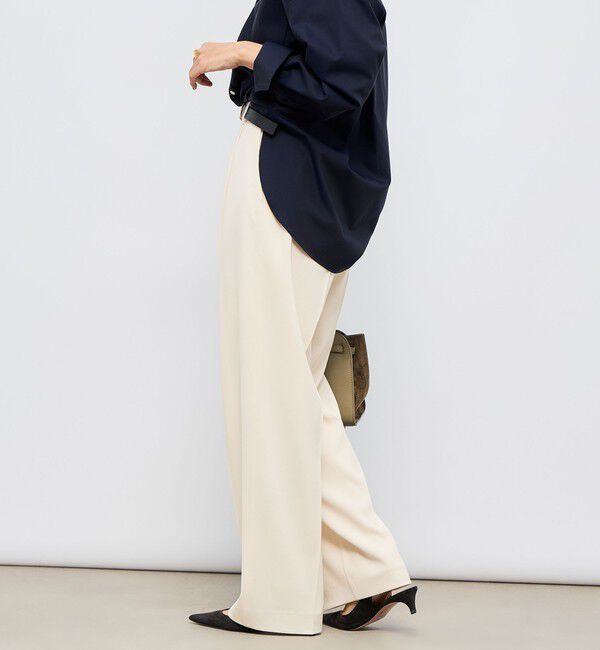 NOLLEY'S sophi「ウォッシャブル強撚ツイルワイドパンツ」|その他|