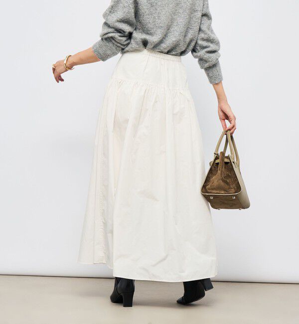 NOLLEY'S sophi「ウォッシャブルメモリータフタロングスカート」|スカート|