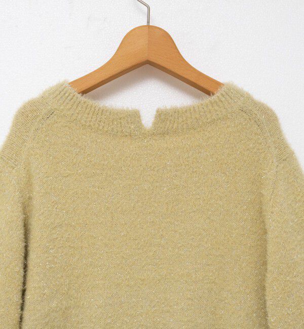 NOLLEY'S「《手洗い可能》ラメシャギープルオーバー」|ニット・セーター|
