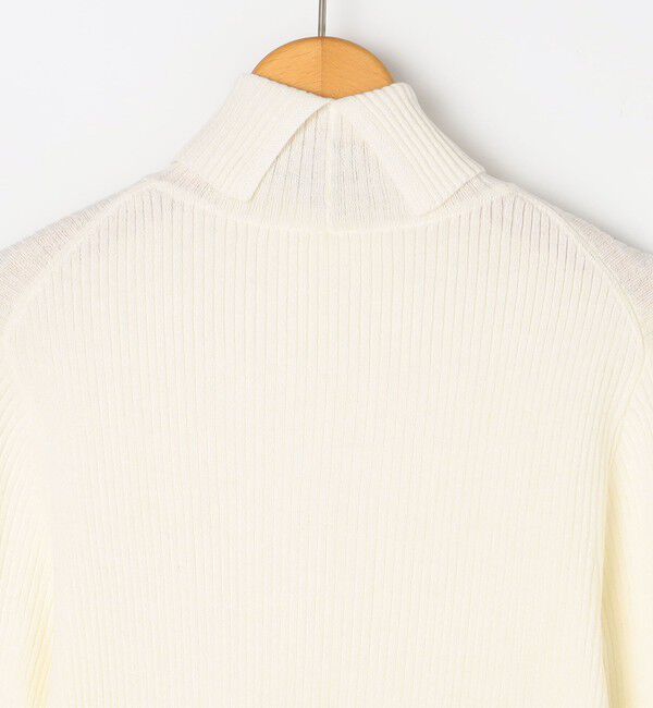 NOLLEY'S「《手洗い可能》3&times;2リブ配色タートルネック」|ニット・セーター|