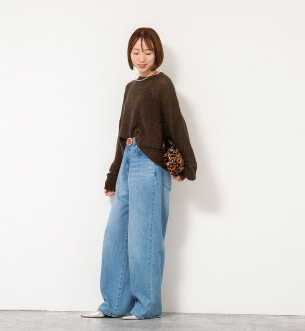 NOLLEY'S「《手洗い可能》スパンコールプルオーバー」|ニット・セーター|