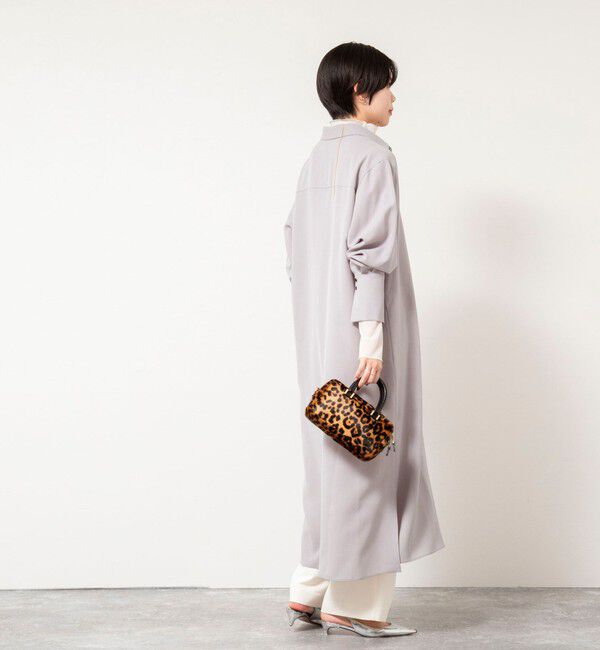 NOLLEY'S sophi「ウォッシャブルツイルロングシャツワンピース」|ワンピース|