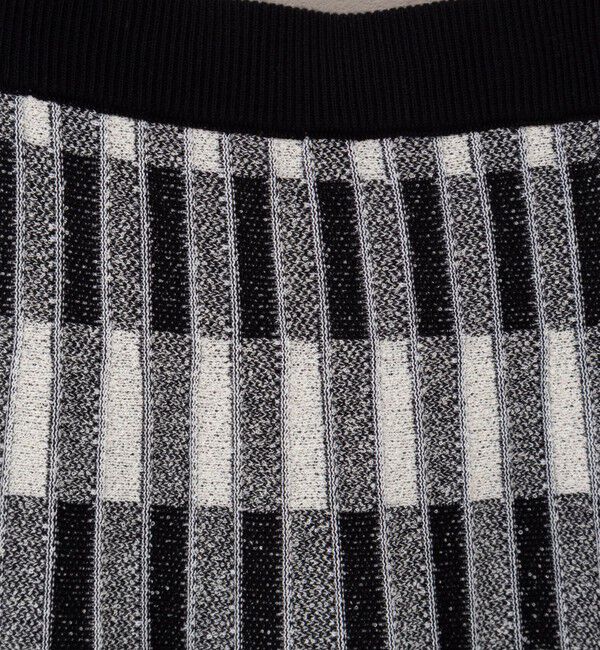 NOLLEY'S「《手洗い可能》チェックニットスカート」|スカート|