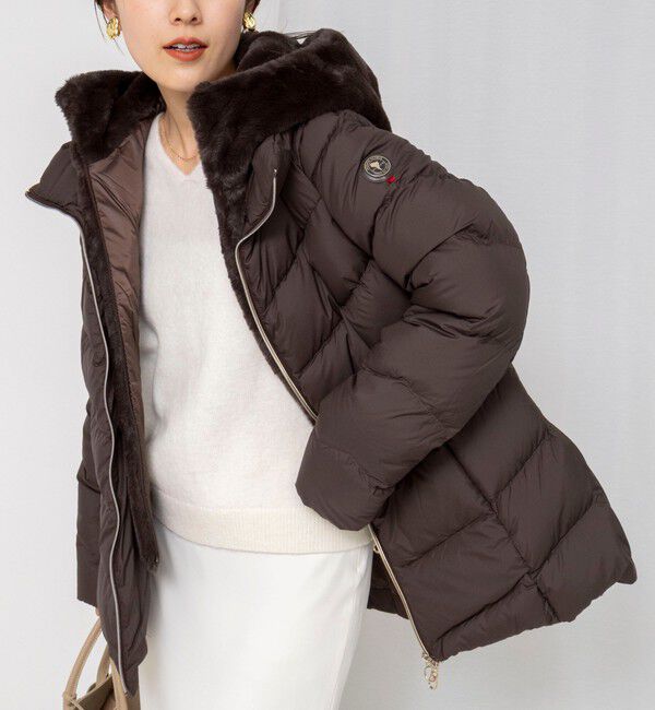 NOLLEY'S「【CAPE HORN/ケープホーン】ALVAREZ MATT」|ダウン|ダークブラウン