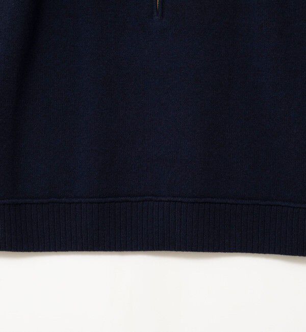 Rie Miller「《手洗い可能》ハーフZIPプルオーバー」|ニット・セーター|