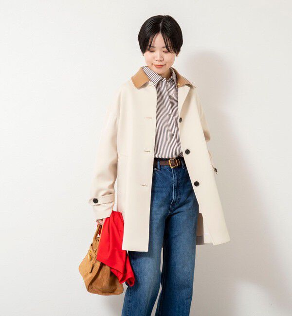 NOLLEY'S「ウォッシャブルトリプルクロス3WAYステンカラーコート」|ステンカラーコート|