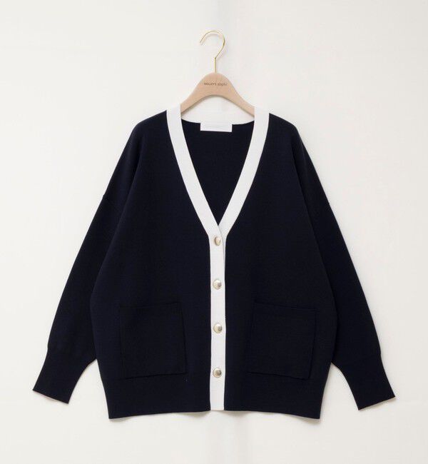 NOLLEY'S sophi「【一部WEB限定カラー】《手洗い可能》スムース編みVネックカーディガン」|カーディガン|