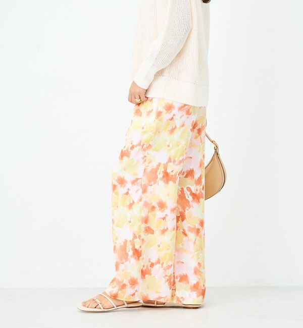 NOLLEY'S sophi「ウォッシャブルブラープリントイージーパンツ」|その他|