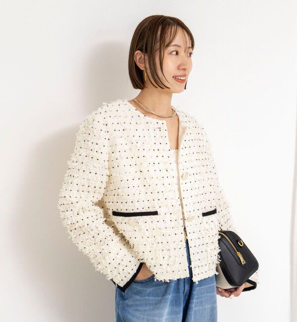 NOLLEY'S「45th limited editionフラッグカラミジャケット」|ノーカラージャケット|