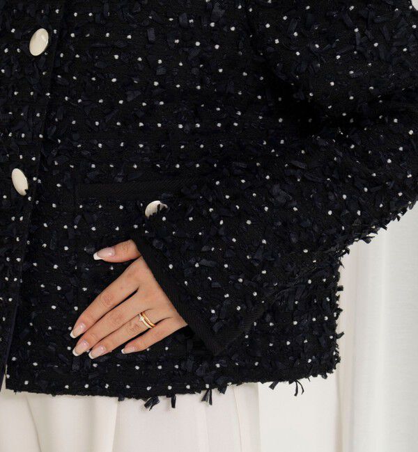 NOLLEY'S「45th limited editionフラッグカラミジャケット」|ノーカラージャケット|