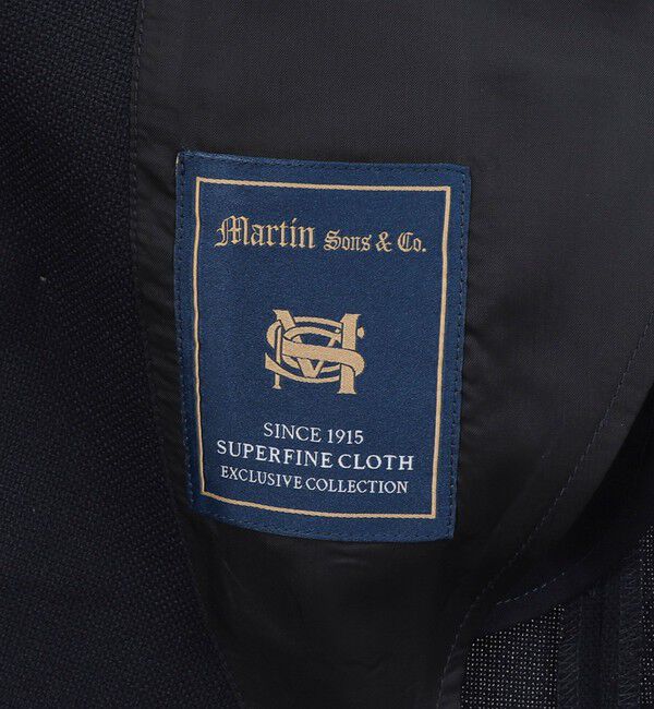 NOLLEY'S goodman「《ビジカジ対応》MARTIN ホップサックダブルJK 26SS」|テーラードジャケット|