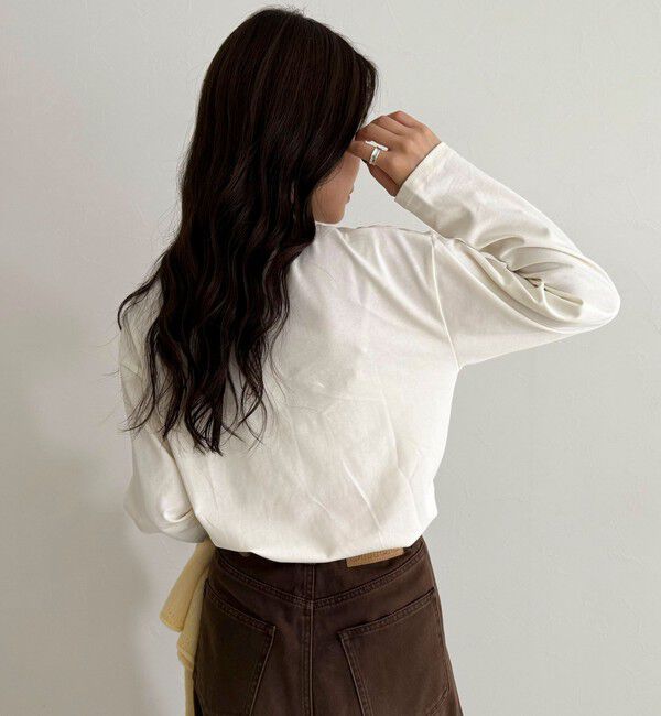 fredy emue「ロゴプリントロンTシャツ」|Tシャツ・カットソー|