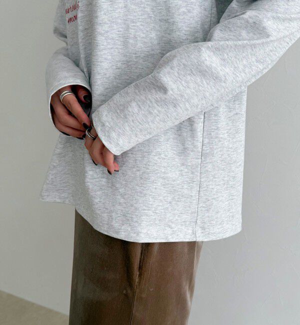 fredy emue「ロゴプリントロンTシャツ」|Tシャツ・カットソー|