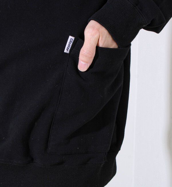 GLOSTER「【ディテールで差がつく】バックステッチサイドポケットスウェット」|スウェット・ジャージ|