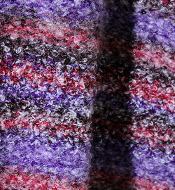 GLOSTER「【ふんわり立体感】グラデーションブークレプルオーバー」|ニット・セーター|