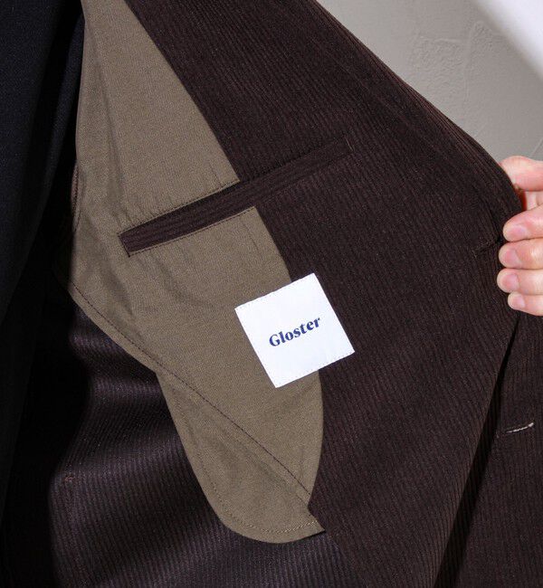 GLOSTER「【セットアップ対応可能】コーデュロイ オールマイティジャケット」|テーラードジャケット|