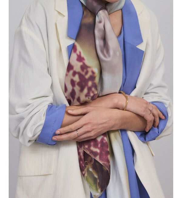 SALON adam et rope'「オーガニックコットンダブルガーゼジャケット［洗える］」|テーラードジャケット|