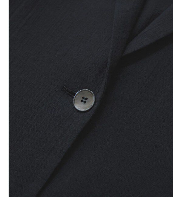 SALON adam et rope'「オーガニックコットンダブルガーゼジャケット［洗える］」|テーラードジャケット|