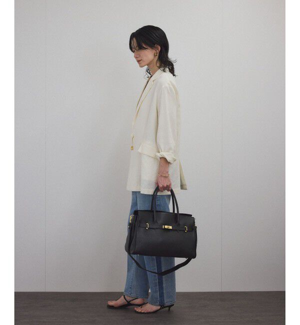 SALON adam et rope'「オーガニックコットンダブルガーゼジャケット［洗える］」|テーラードジャケット|