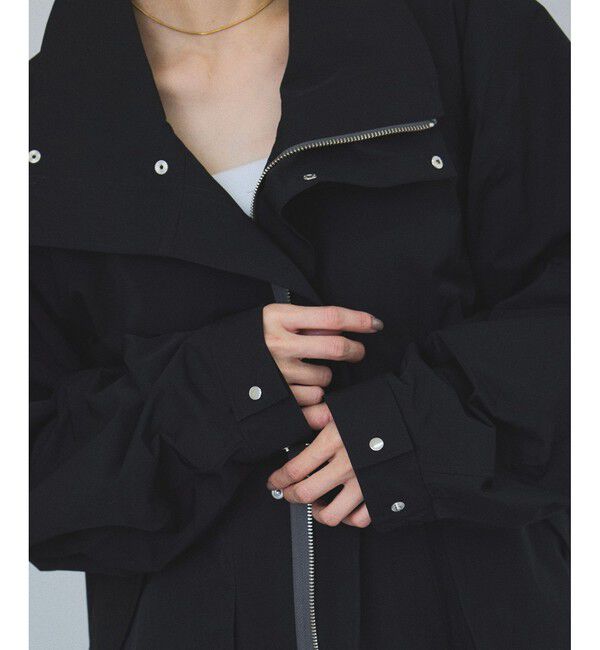 SALON adam et rope'「LIMONTAスタンドカラーブルゾン」|ブルゾン・スタジャン|