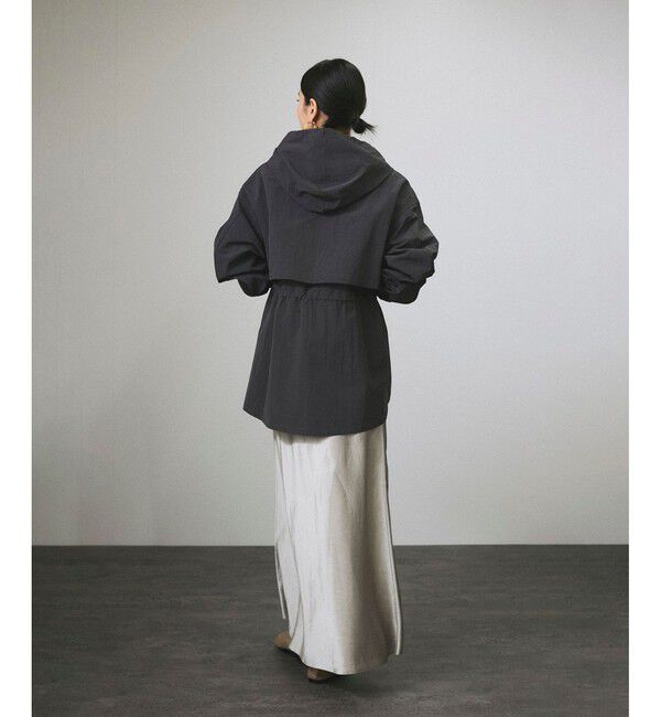 SALON adam et rope'「【WEB限定】2WAYリップストップフードブルゾン/スタンドカラーマウンテンパーカー［軽量］」|ブルゾン・スタジャン|