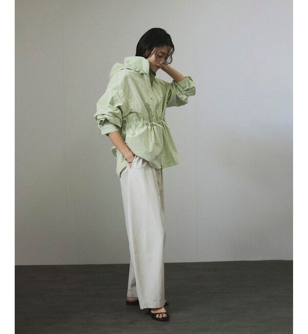 SALON adam et rope'「【WEB限定】2WAYリップストップフードブルゾン/スタンドカラーマウンテンパーカー［軽量］」|ブルゾン・スタジャン|