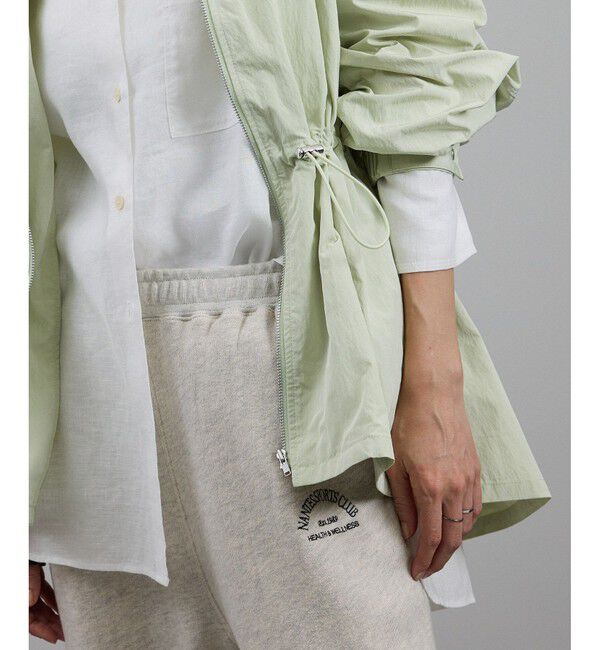 SALON adam et rope'「【WEB限定】2WAYリップストップフードブルゾン/スタンドカラーマウンテンパーカー［軽量］」|ブルゾン・スタジャン|