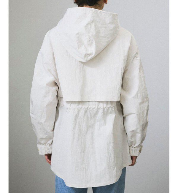 SALON adam et rope'「【WEB限定】2WAYリップストップフードブルゾン/スタンドカラーマウンテンパーカー［軽量］」|ブルゾン・スタジャン|