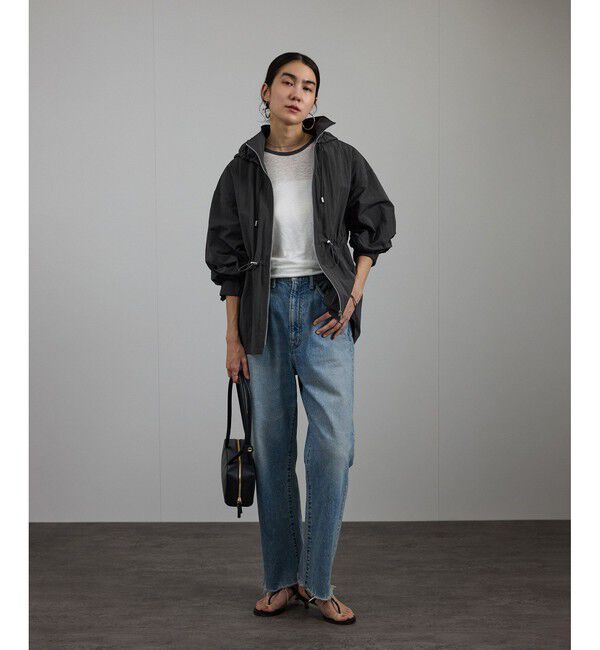 SALON adam et rope'「【WEB限定】2WAYリップストップフードブルゾン/スタンドカラーマウンテンパーカー［軽量］」|ブルゾン・スタジャン|