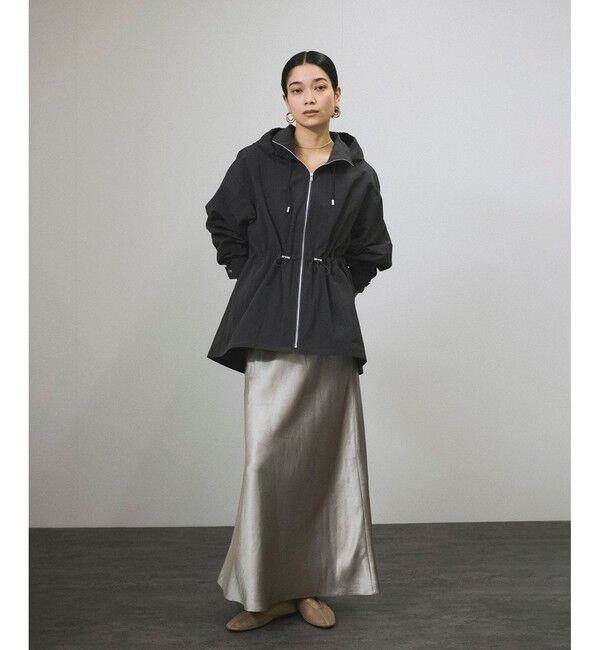 SALON adam et rope'「【WEB限定】2WAYリップストップフードブルゾン/スタンドカラーマウンテンパーカー［軽量］」|ブルゾン・スタジャン|