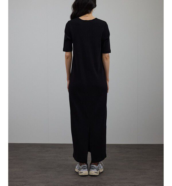 SALON adam et rope'「［UVケア］プリマベールファームリーリブワンピース」|ワンピース|