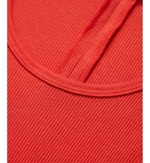 SALON adam et rope'「［UVケア］プリマベールファームリーリブワンピース」|ワンピース|