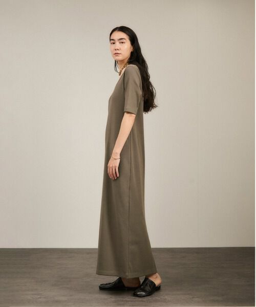 SALON adam et rope'「［UVケア］プリマベールファームリーリブワンピース」|ワンピース|