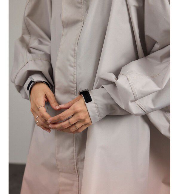 SALON adam et rope'「【KiU for SALON】[ポーチ付き]別注レインポンチョ/レインコート」|レインコート|